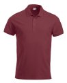 Heren Polo Clique Classic Lincoln 028244 Bordeaux